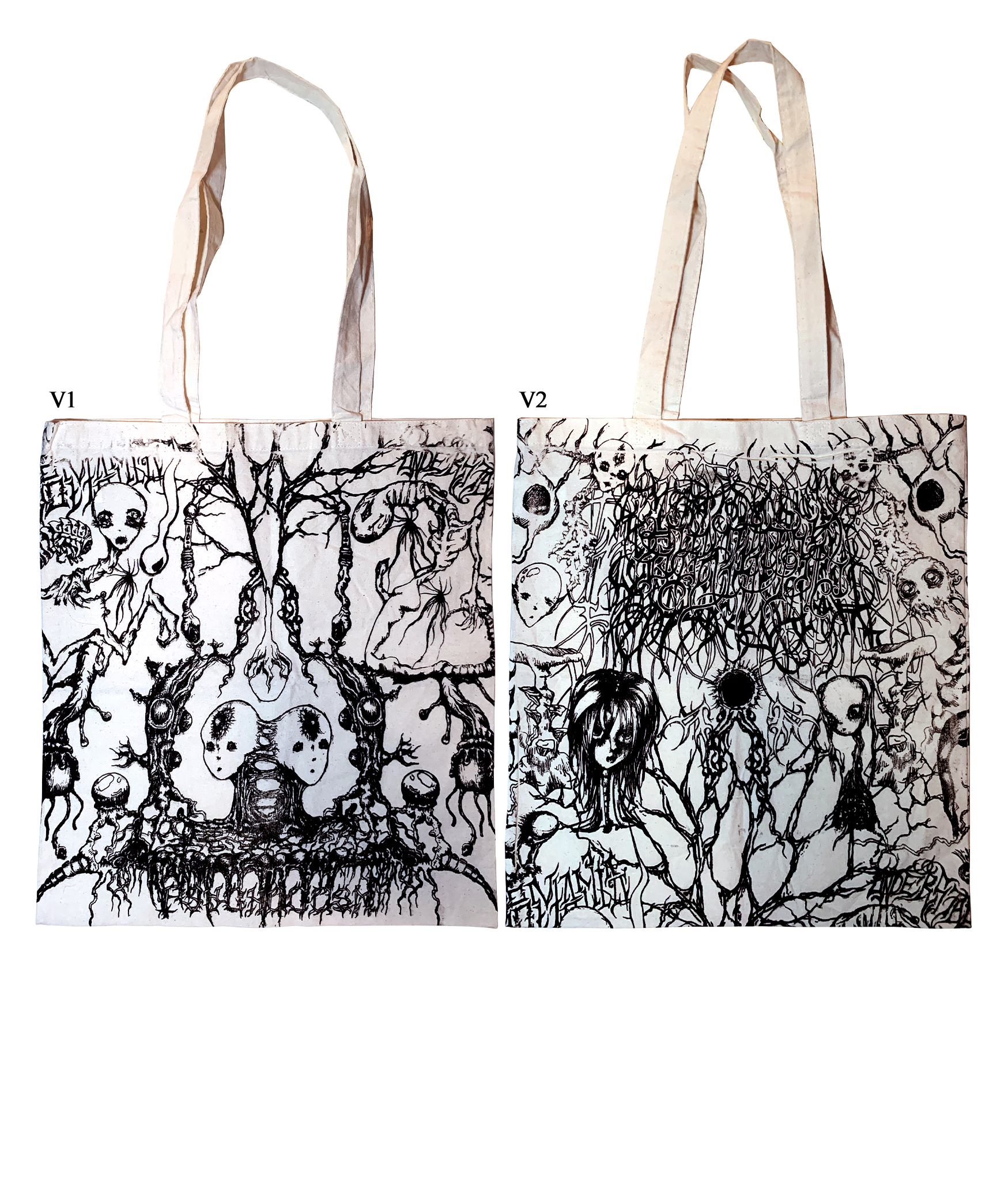 One-Of-A-Kind QUALIATIK Tote Bag