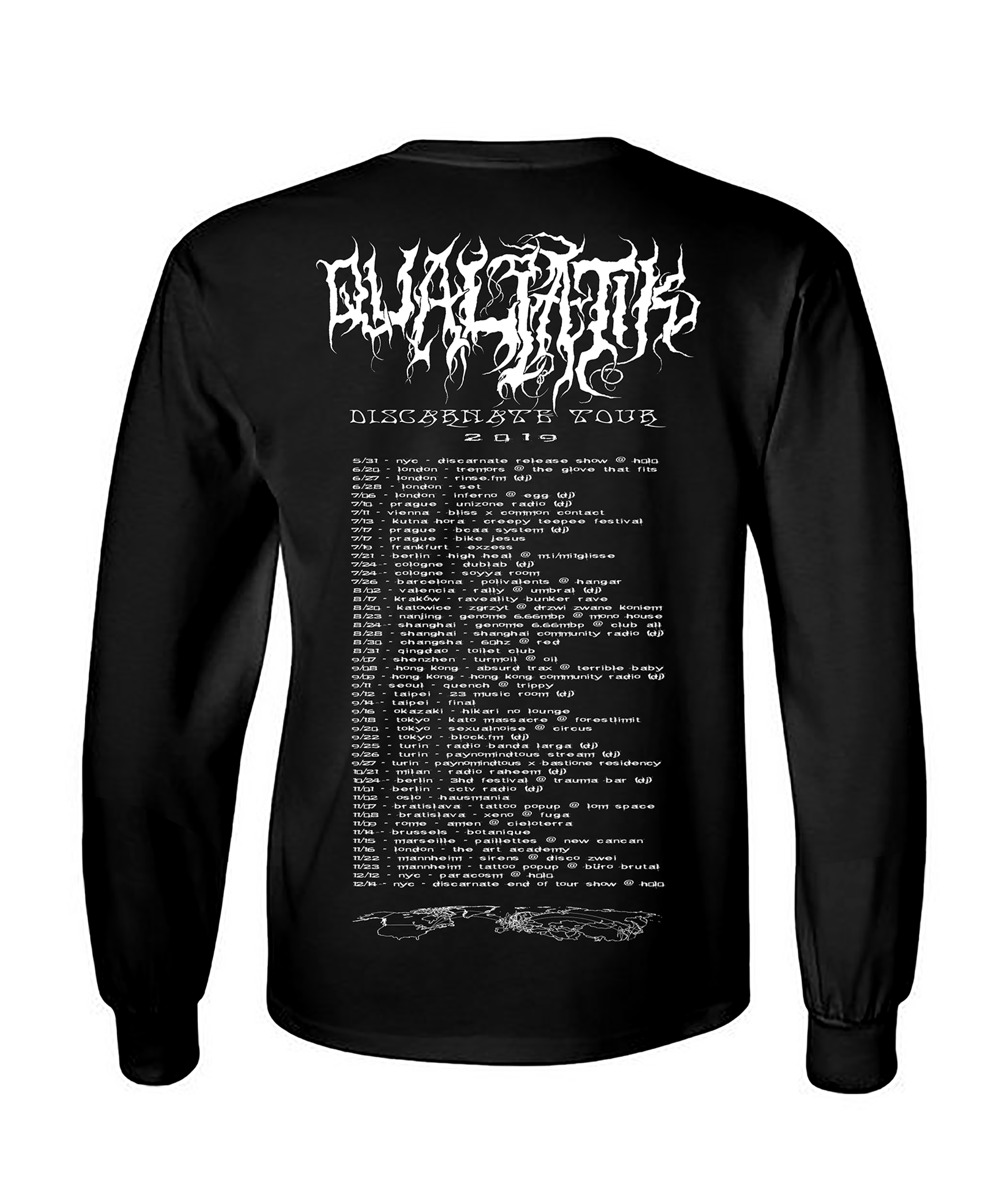 Discarnate Tour T-Shirt (Long Sleeve)